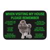 Lovely Pug Dog Front Door Floor Entrance Mats Outdoor Bathroom Kitchen Doormat Garden Carpet Rug