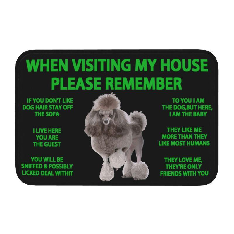 Lovely Pug Dog Front Door Floor Entrance Mats Outdoor Bathroom Kitchen Doormat Garden Carpet Rug