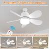 Dimmable Ceiling  Fan  Light with Lights Ceiling Lamp E27 Socket Ceiling Fan  for Dining Room