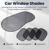 A51K-Car Window Shades,5 Pack Car Sun Shade For Side And Rear Window,Spf 30+ Protect Your Kids/Pets In Back Seat,Blocks Over 98%