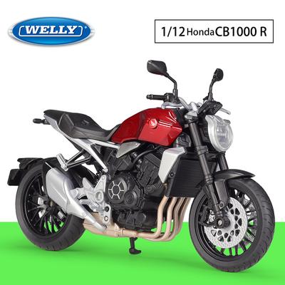 1/12 Bilancia Welly Honda CB1000R Modello di Moto in Lega Fonde Sotto Pressione Giocattolo in Metallo Modello di Moto di Alta Simulazione Collezione di Regali per Bambini