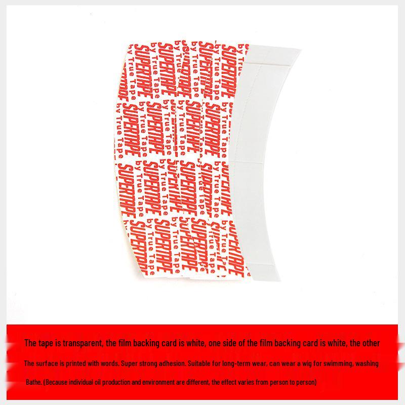 Waterproof and Sweatproof Adhesive Film for Wigs and Hairpieces