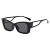 Pc Frame Cat Eye Sunglasses Women Men Vintage Brand Hollow Square Sun Glasses for Male Shades Female Eyewear Anti-Glare