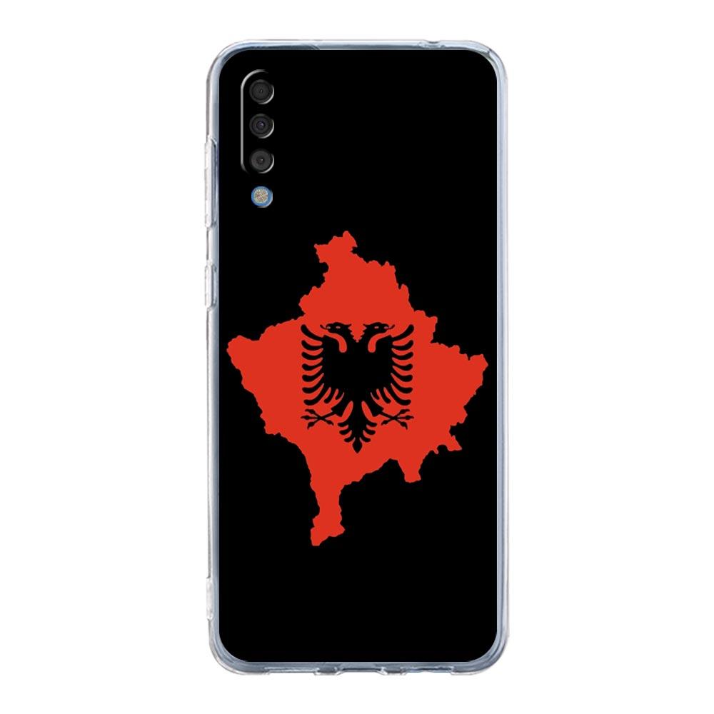 Albania Albanians Flag For Samsung Galaxy A14 Case A50 A70 A30 A40 A20E A10S A20S A02S A04S A12 A22 A32 A34 A42 A52 5G A54 Cover