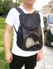Mochila Respirável para Cão Pequeno - Oxford Mesh Ombro Duplo Bolsa Teddy