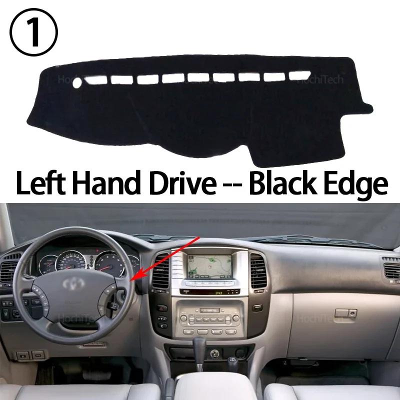 Armaturenbrettabdeckung Armaturenbrettmatte Teppichmatte Sonnenschutz Cape Decke für Toyota Land Cruiser LC100 2002 2003 2004 2005 2006 2007