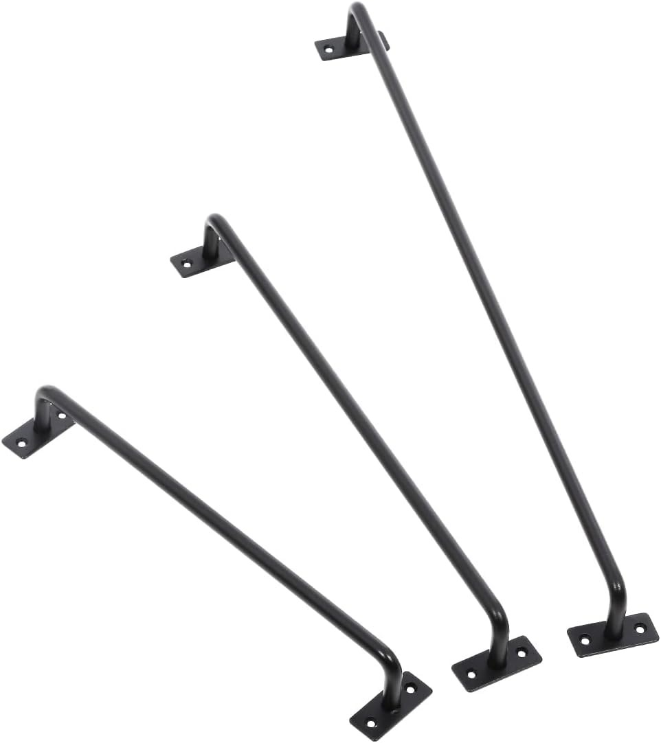 

KBER бар, разработанный полотенцем для ванной, матовая отделка потолка, различный 12 мм 65 см 2 [Железо первоклассный архитектор] полка, вешалка, стильный, винтовой тип, [Дверь чёрный