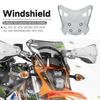 Motorcycle Windshield Windscreen Wind Deflector Screen For All 690 SMCR ENDURO / 500 450 350 300 250 SM SMCR EXC XC XCW 125-500