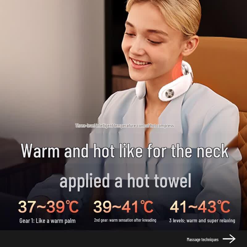 SKG 4098 2nd Gen Bluetooth Cervical Massager CN plug (adapter included)