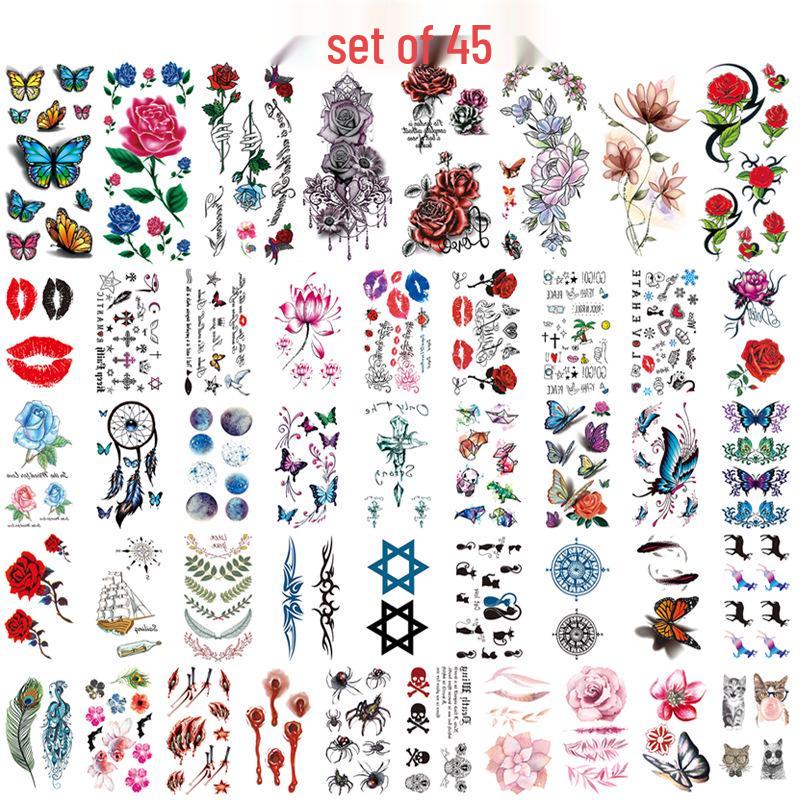 25th Anniversary Tattoo Sticker Set: Unique and Exclusive Designs