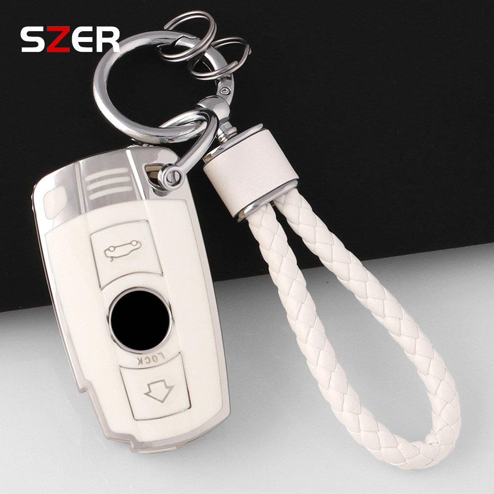 Tpu Car Key Case Cover Shell For Bmw E90 E60 E70 E87 3 5 6 Series M3 M5 X1 X5 X6 Z4 E71 E72 E88 E89 E91 E92 Keychain Accessories
