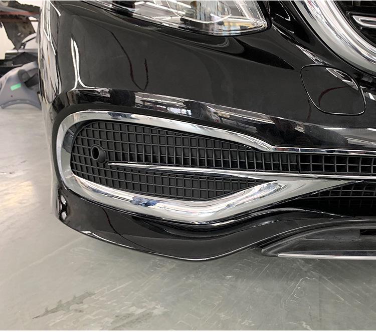 Maybach Style Mercedes E-Class E260L/E300L/E350L Front & Rear Bumper Trim & Grille Set