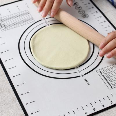 Silicone Baking Mat With Scale Rolling Dough Pad Kneading Dough Mat Non Stick Pastry Oven Liner