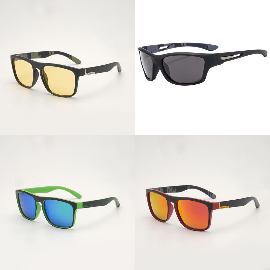 Outdoor Sports Sunglasses Men Uv400 Polarized With Pc Lenses For Travel And Party