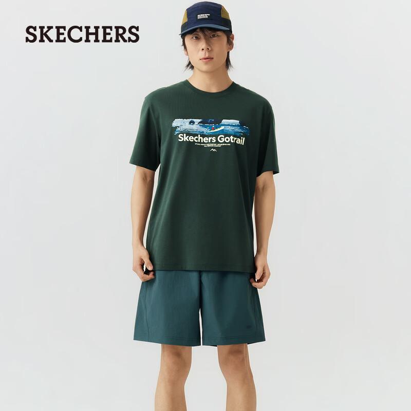 Skechers Unisex Cooling Color-Shift Antibacterial Quick-Dry T-Shirt P226U012