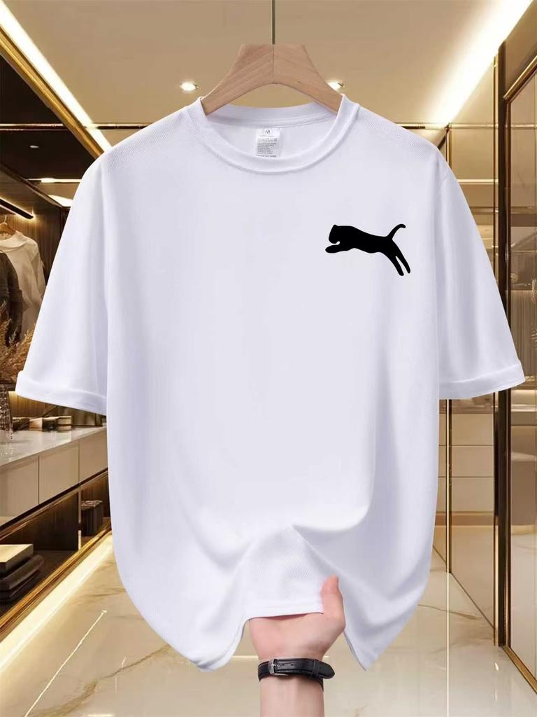 2026cheetah Running Print Tshirt Graphic Tshirt High Quality Unisexs And Unisexs Short Sleeve Tshirt Unisexs Sportwear Unisexs Tops