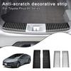 Car Rear Bumper Foot Plate Trunk Door Sill Guard Pedals Cover Protector Car Accessories For Toyota Prius 60 Series 2023 202 K5C8