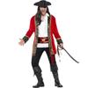 Smiffys Mens Curves Pirate Captain Costume Set