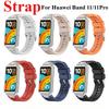 Silicone strap for huawei Band 11/11NFC Accessories Sport breathable Bracelet Wristband belt pulseira correa for huawei band 11Pro/11ProNFC