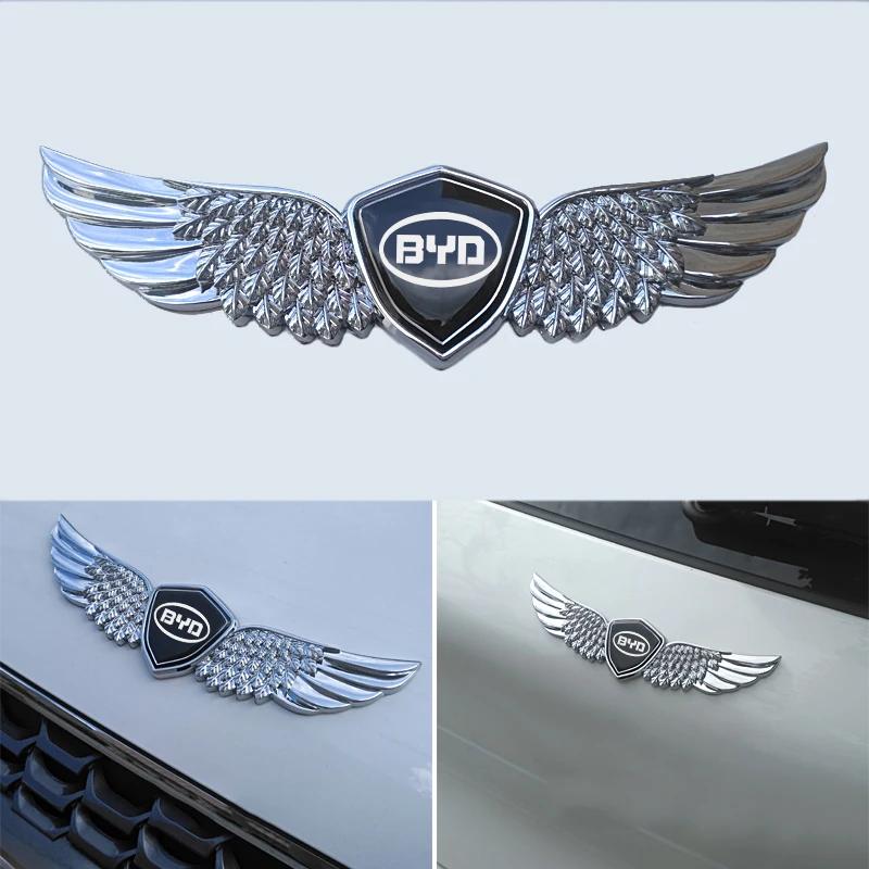 Car Body Badge Sticker Front Hood Emblem for BYD Qin Han Tang Pro E2 E3 E9 D1 Frigate 07 Dolphin Sea Lion Seal Landing Craft