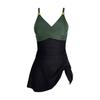 Women's One-Piece Fashion Sexy Bikini With Bra Pads No Steel Support Swimming Costume