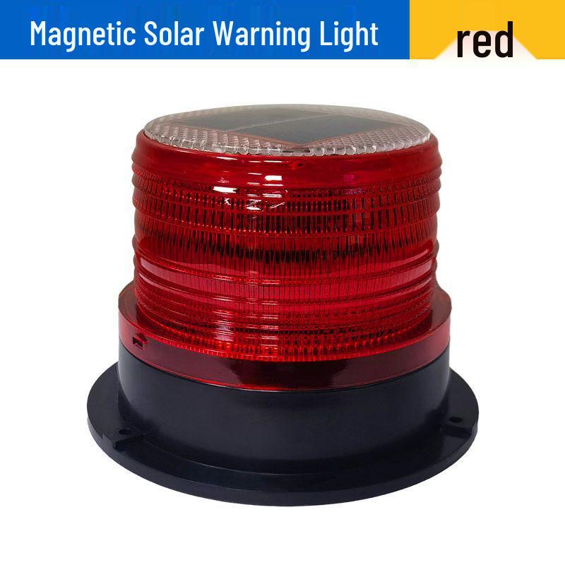 Magnetic LED Solar Strobe Light for Car Roof & Traffic Safety