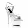 15Cm thick-soled princess high-heeled sandals CD drag paint rhinestone women's shoes
