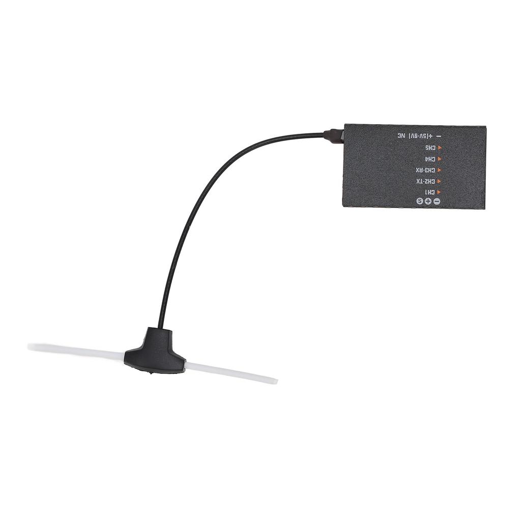 ExpressLRS Micro Receiver Support 5 CH PWM Outputs Failsafe Function with T Antenna for RC Helicopters Cars Boats