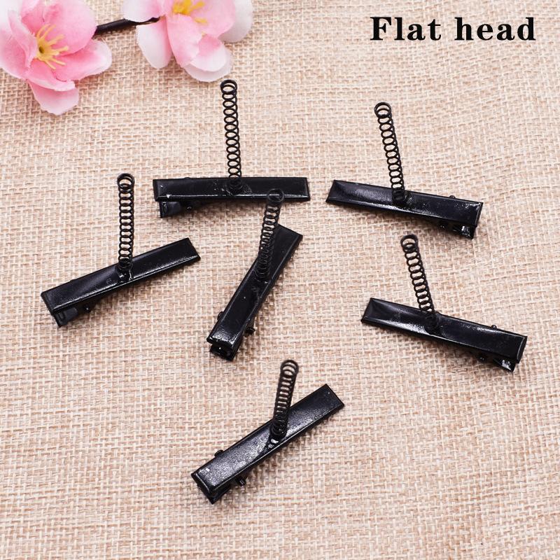 

10 шт. DIY креативные головные уборы с пружинными аксессуарами милые заколки для волос Shake головные уборы DIY инструменты для женщин и девочек Flat head