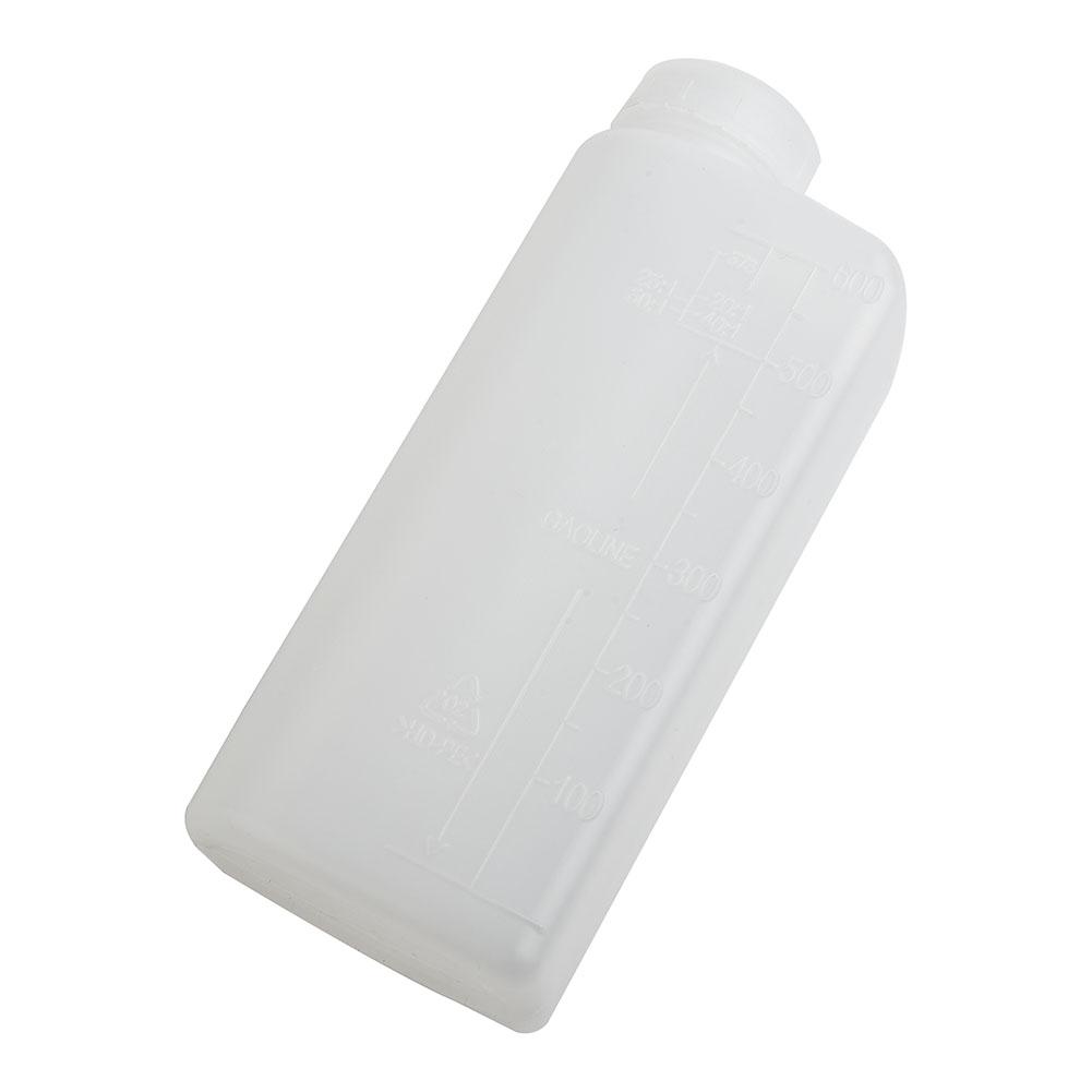 For Chainsaw Oil Mixing Bottle 600ML Nylon Plastic 20:1 25:1 Ratio Fuel Measure
