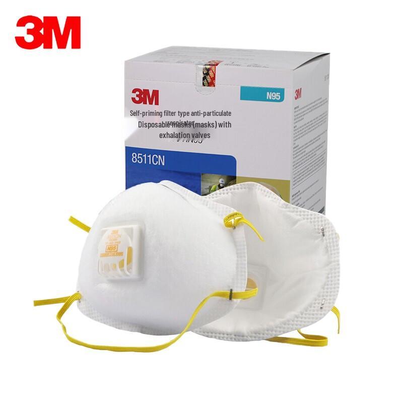 3M 8511 N95 Particulate Respirator Mask Standard