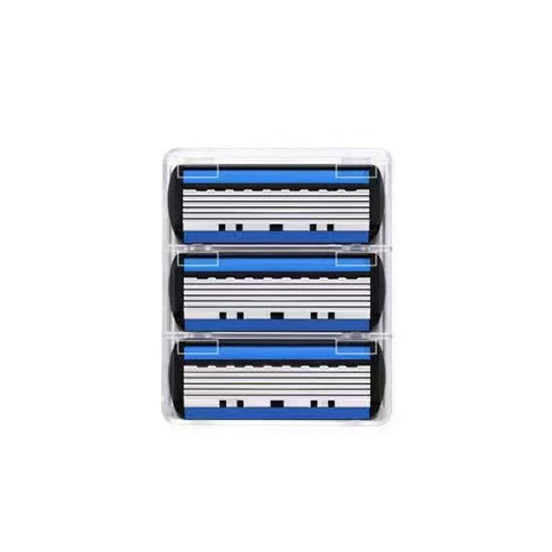 Chinese Style Men's 6-Layer Razor with Gillette-Compatible Blades