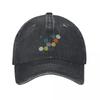 Cluster  Green Night Baseball Cap Beach Hat Custom Cap Sunhat Sun Cap Hats Unisex Womens
