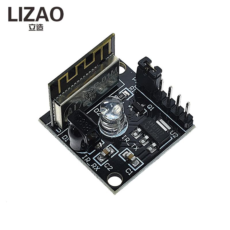 

LIZAO ESP8285 Wireless WiFi Infrared Module IR Transceiver Remote Control Switch Design For IoT Development And Learning ESP8285