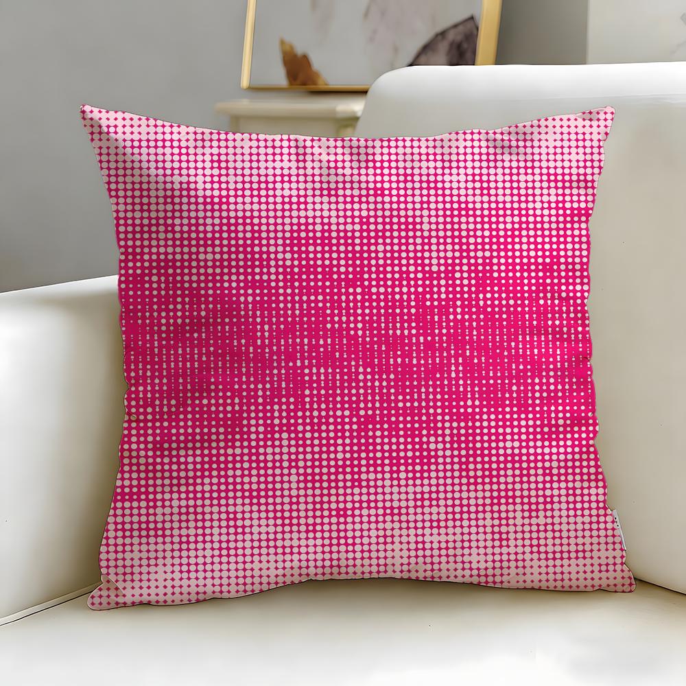 black and white Stripes Cushion Cover Soft EasyWash Pillow Case Versatile for Couch Bed Travel and Office