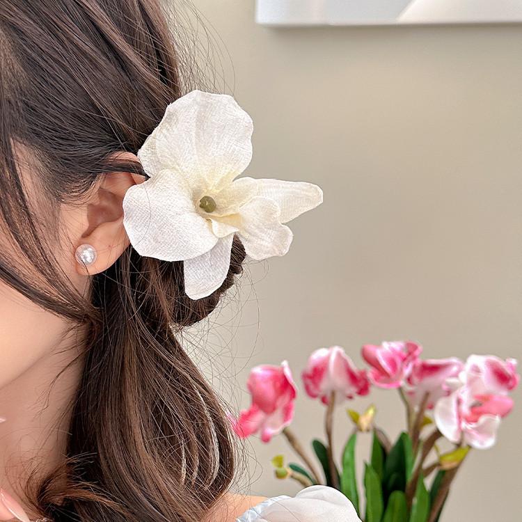 Elegant Flower Hair Clip for Women Fashion Hair Accesories Floral Hairpin for Weddings and Parties Celebrations