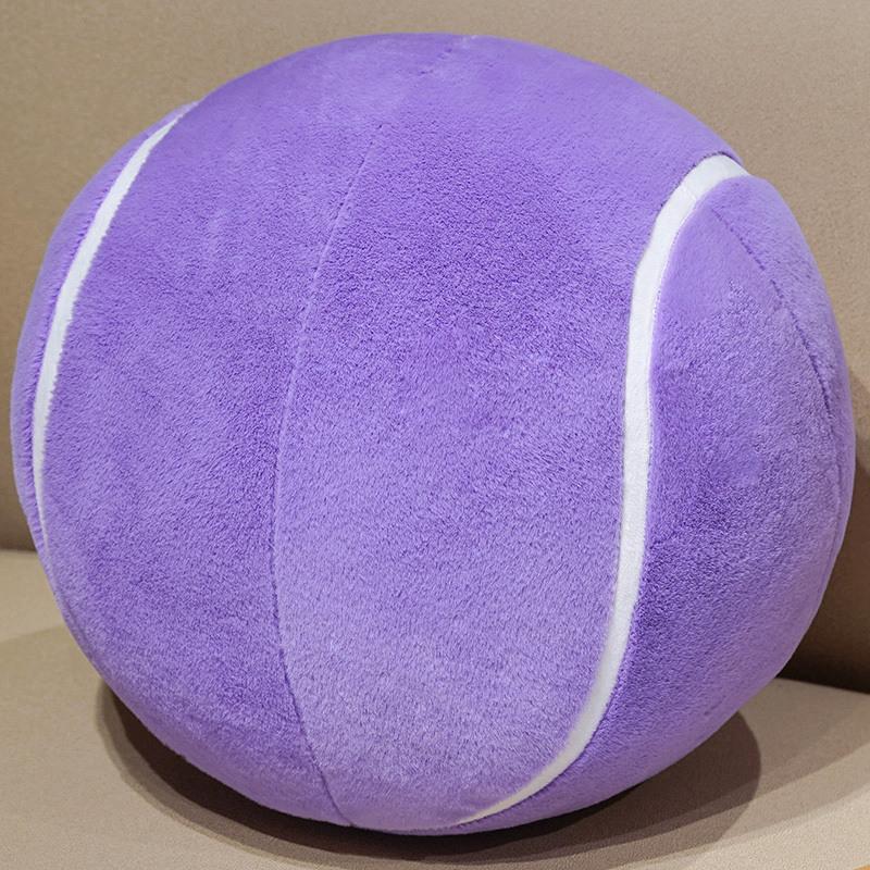 Simulated Tennis Pillow Sports Ball Hugging Pillows Pink White Purple Avocado Green Tennis Home Sofa Cushion Bed Decoration