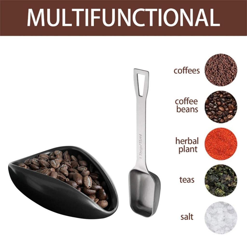 Coffee Bean Scale Plate Coffee Bean Storage Container Convenient Coffee Bean Plate Coffee Tool Set for Espresso Lovers