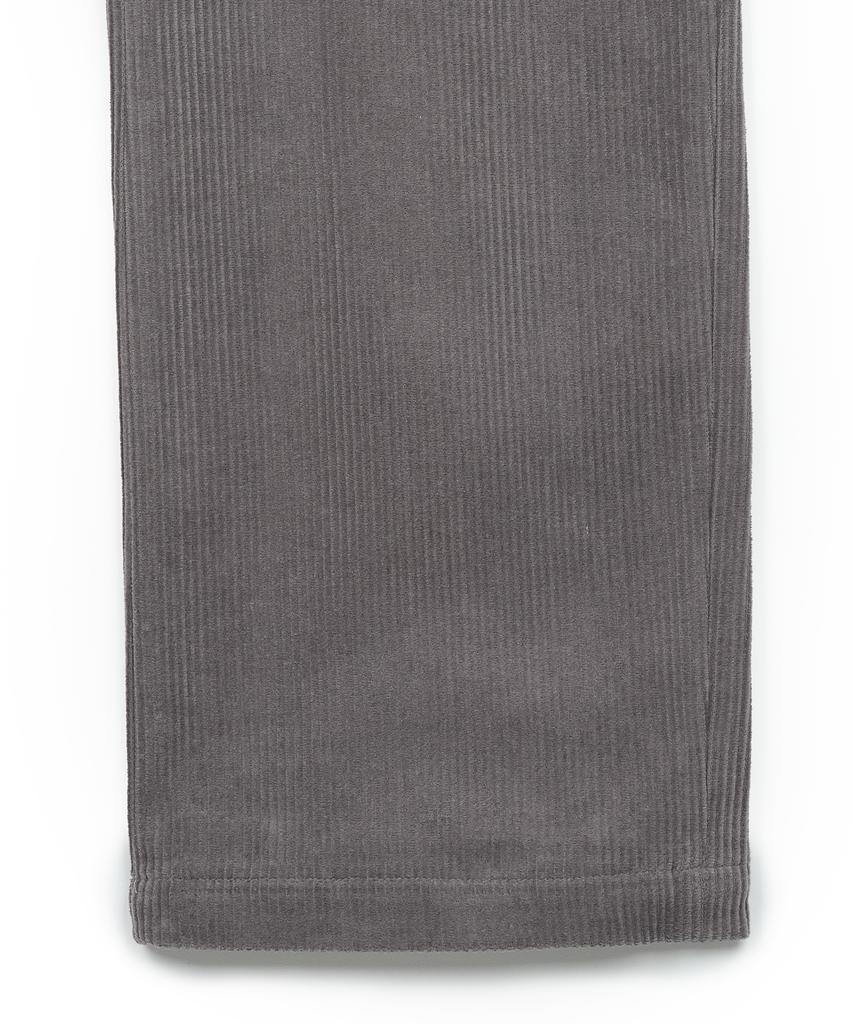 GUVO Corduroy Straight Pants, Gray