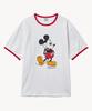 VTWO Ringer _Mickey_ T-Shirt (Red)