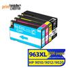 Lingyin Kompatibles HP 963XL Hochkapazitäts 4-Farben Tintenpatronen-Set