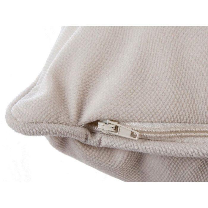 Cushion "Lilou" Velvet Effect 30 X 50 Cm Atmosphera - Ivory