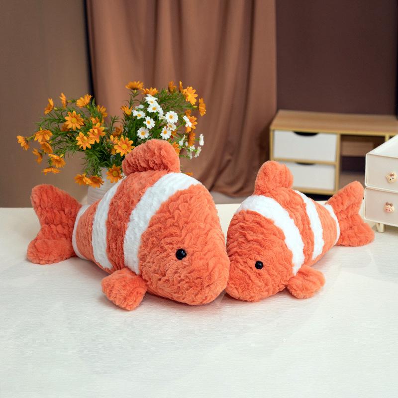 Clownfish, Shark, Octopus, Sea Turtle, Lobster Plush Toy Set – Kids' Aquarium Souvenir Gift
