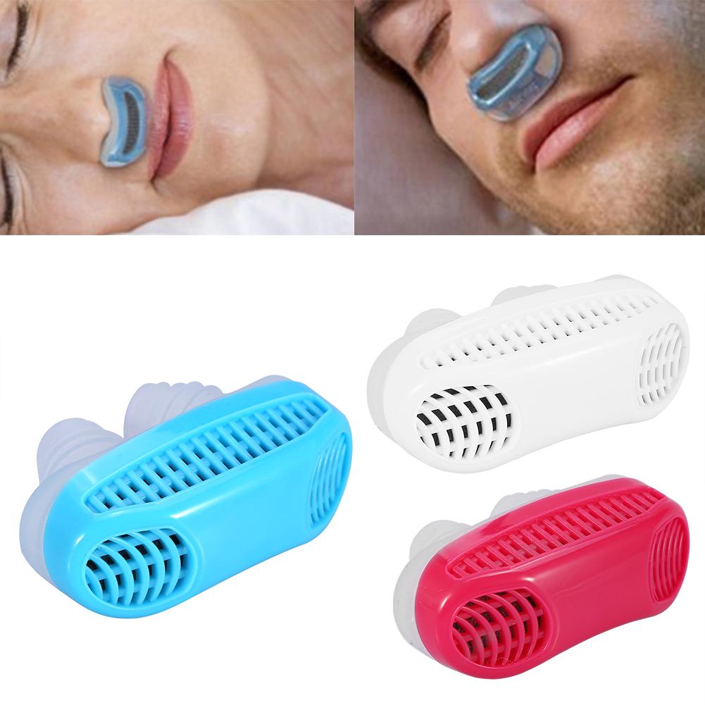 3Colors Relieve Anti Snoring Device Guard Easy Sleeping Breath Aid Clip Nasal Dilator Device
