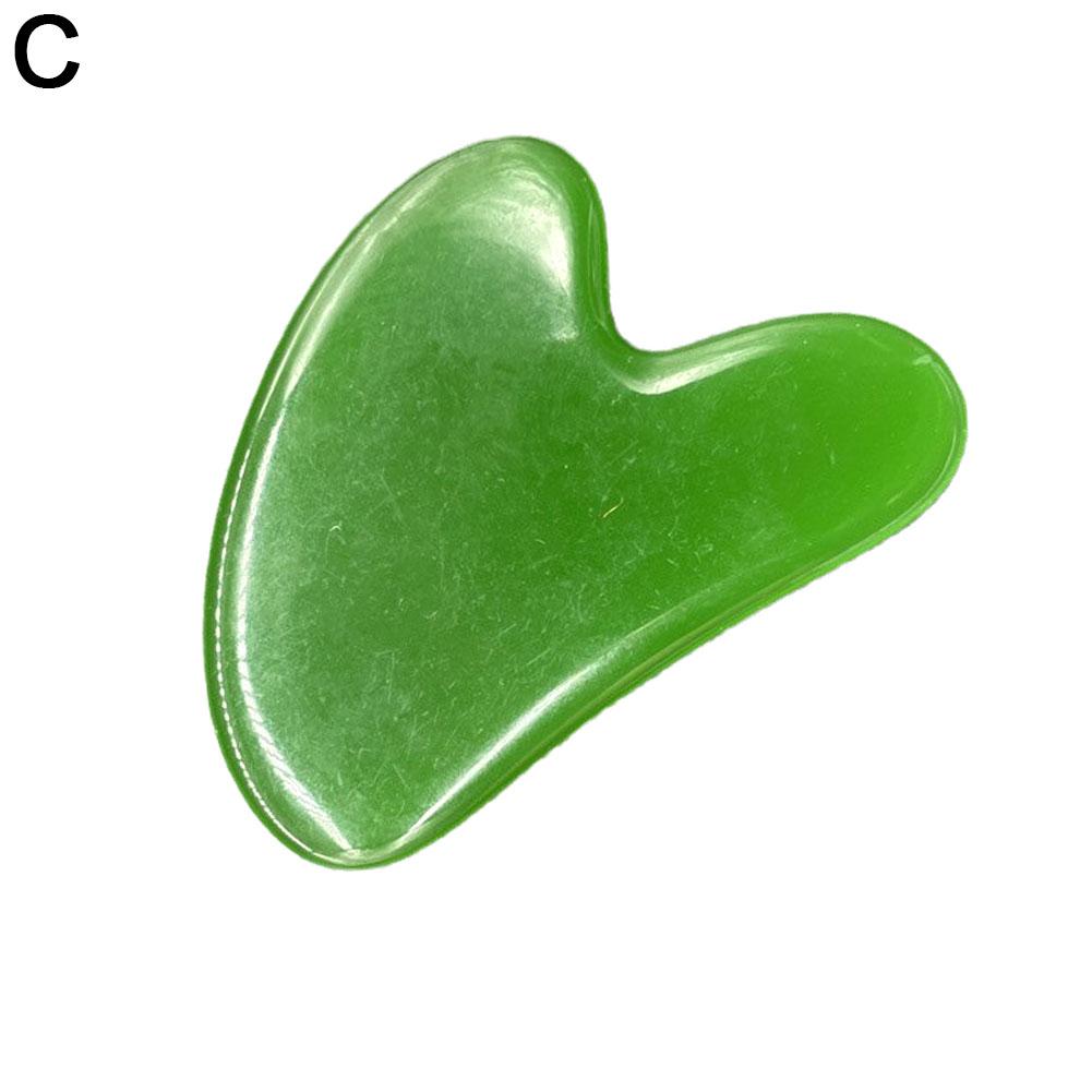Heart Shape SPA Massage Beeswax Gua sha Scraping Massage Scraper Face Body Massager Acupuncture Guasha Board Massager