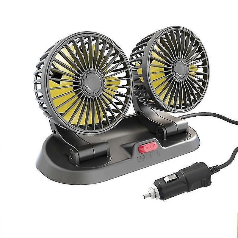 Fan With Flexible Bases Usb Powered Fan Adjustable 3 Speeds For Car