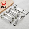 KAK Zinc Alloy Modern Cabinet Handles Kitchen Cupboard Door Pulls Drawer Knobs Handles Wardrobe Pulls Furniture Handle Hardware