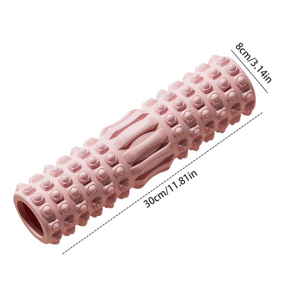 

Yoga Foam Roller Pilates Yoga Exercise Back Muscle Massage Roller Stretching Exercise Yoga Fitness Training Roller for Legs, Arm