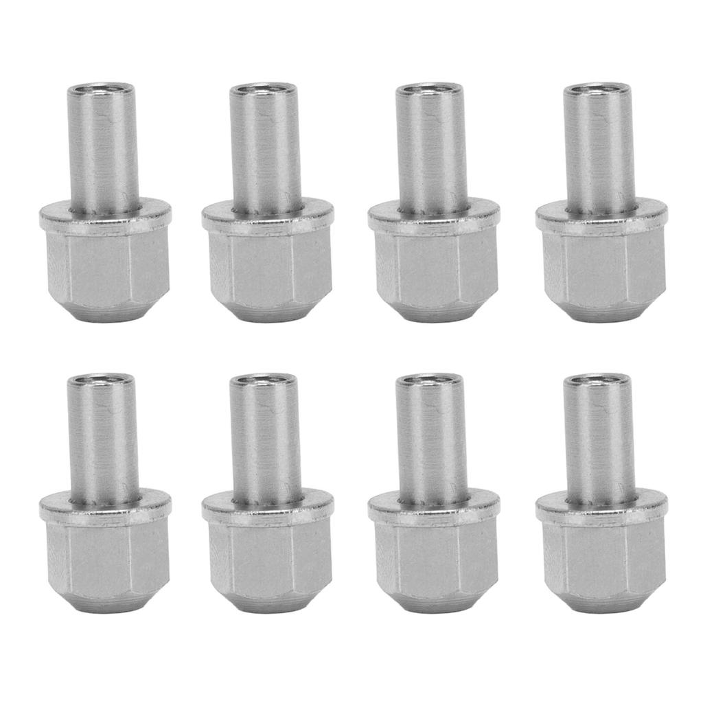 8 Stück RC Sechskant Radnaben Antriebsadapter Verlängerungssäule Metallmutter für Axial SCX10 für Traxxas D90 für