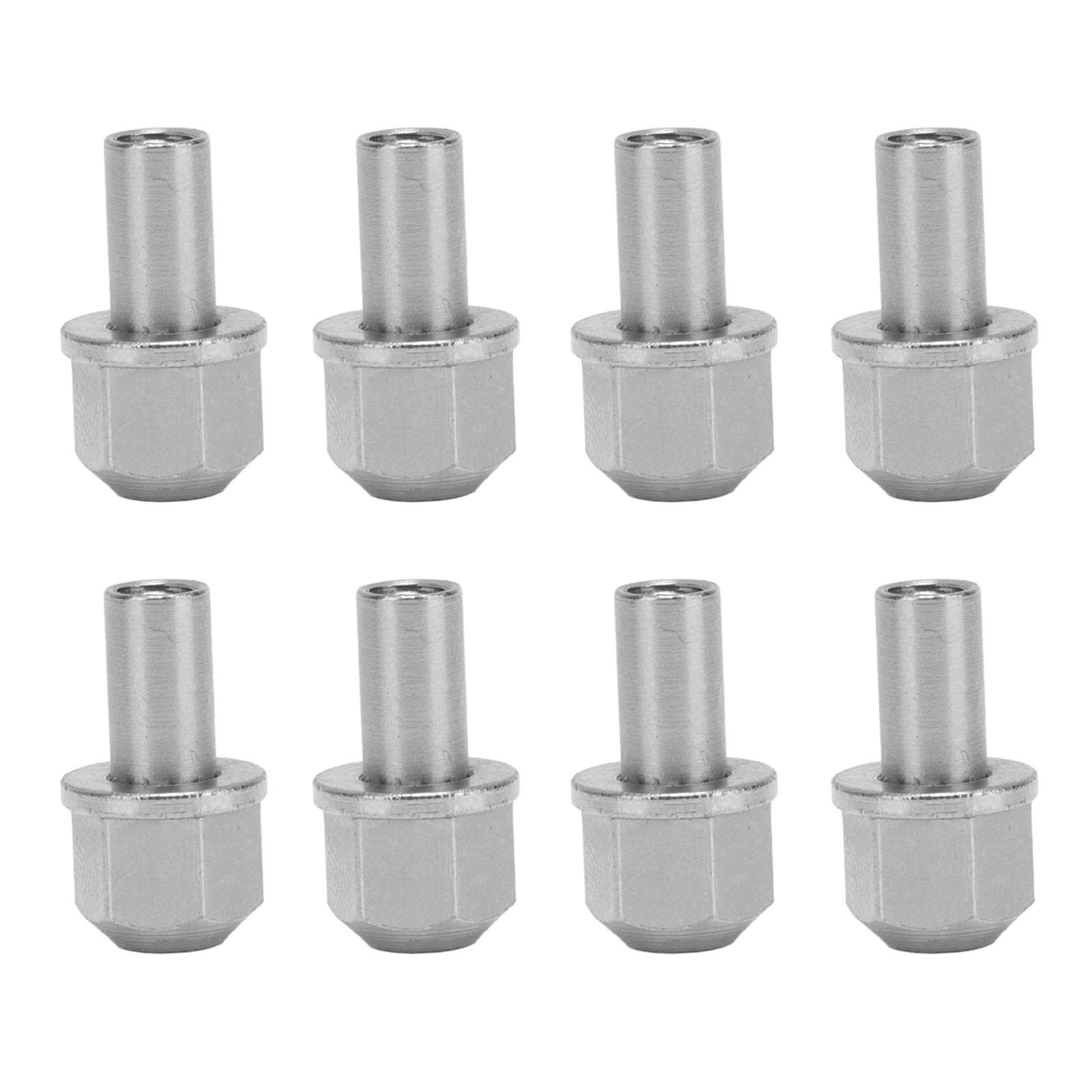 

8Pcs RC Hex Wheel Hub Drive Adaptor Extension Column Metal Nut for Axial SCX10 for Traxxas D90 for